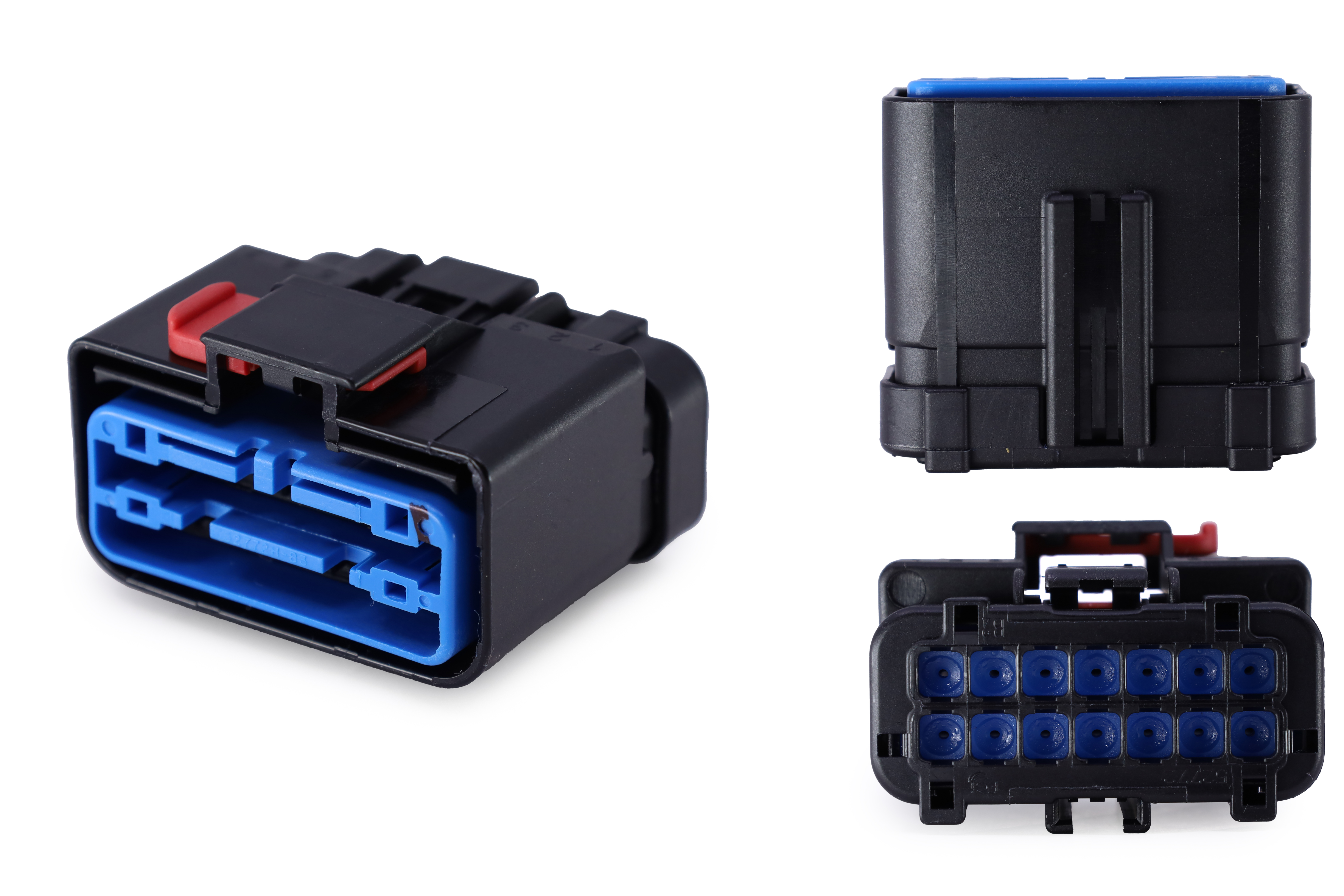 CONNECTOR,14 WAY,FEM,APEX 2.8 SEALED